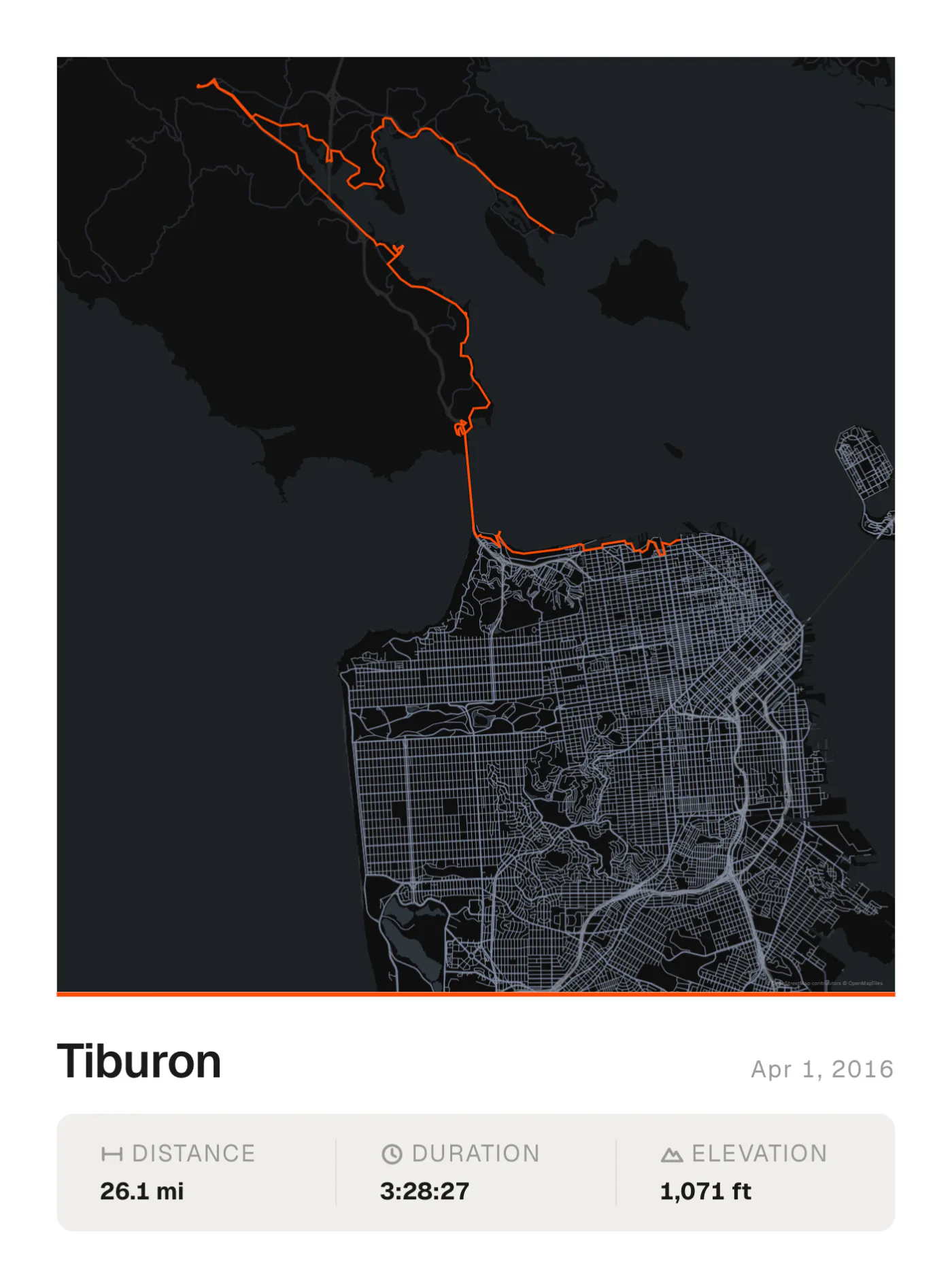 Heatmap poster of San Francisco